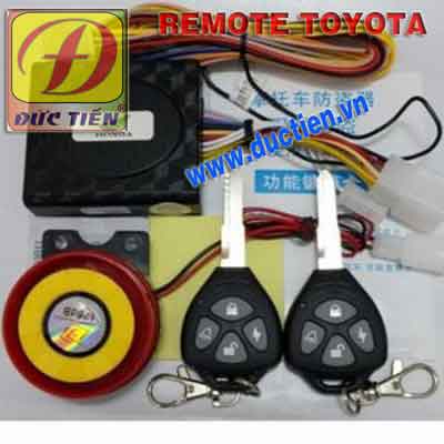 remote chong trom xe may toyota